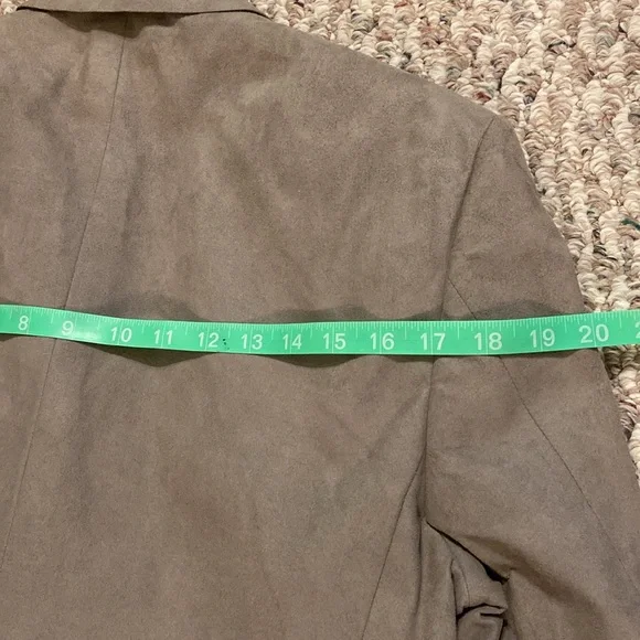 Christian Dior Men's 39R Suede Suit Jacket Blazer Two Button Sport Coat Suede - Picture 14 of 16